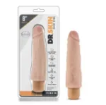 Picture of Dr. Skin  Cock Vibe 14 - Vibrating 8" Beige