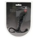 Picture of LEVELZ - Rippled with Hard Loop Silicone Prostate Massager - L - Black