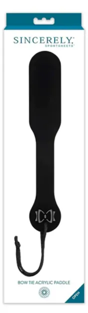 Picture of Sportsheets - Sincerely - Bow Tie Acrylic Paddle