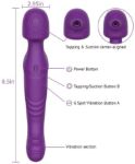 Picture of Tracy's Dog - Dual G Spot Clitoral Sucking Vibrator Purple