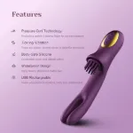 Picture of Tracy's Dog - Elatia Finger & Brush Rabbit Vibrator Purple