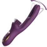 Picture of Tracy's Dog - Elatia Finger & Brush Rabbit Vibrator Purple