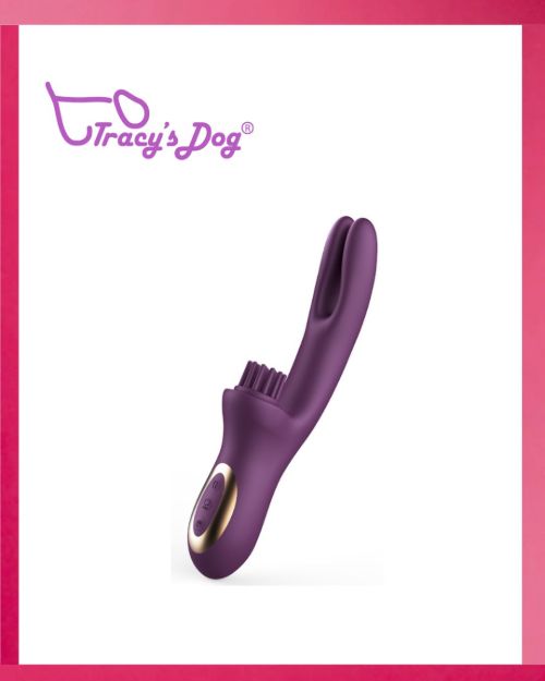 Picture of Tracy's Dog - Elatia Finger & Brush Rabbit Vibrator Purple