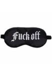 Picture of OUCH! Black Satin Printed Mask - Fuck Off
