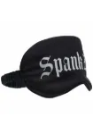 Picture of OUCH! BLACK SATIN PRINTED MASK - SPANK ME