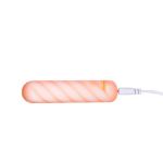 Picture of SOFTIES - DUAL SILICONE BULLET - ORANGE CREAM SWIRL