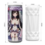 Picture of PRETTY LOVE - ANIME POP CAN STROKER - BRUNETTE