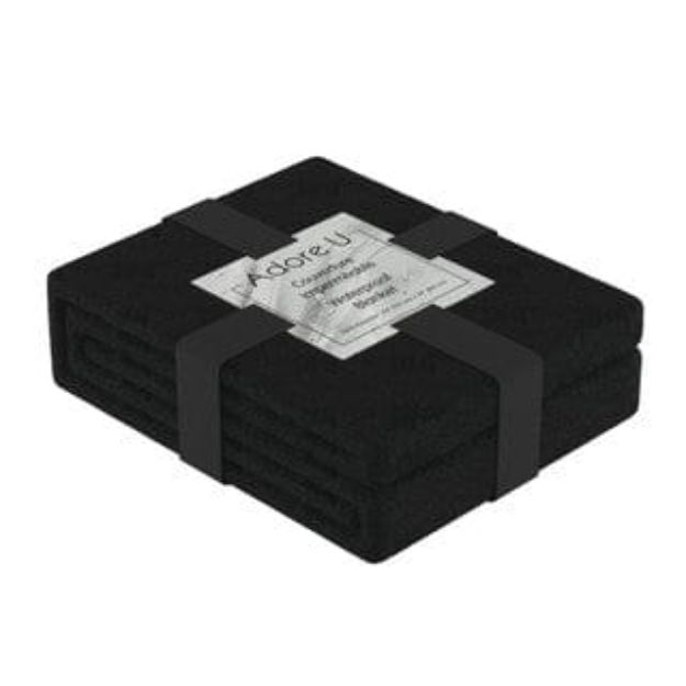 Picture of ADORE U - WATERPROOF BLANKET - BLACK