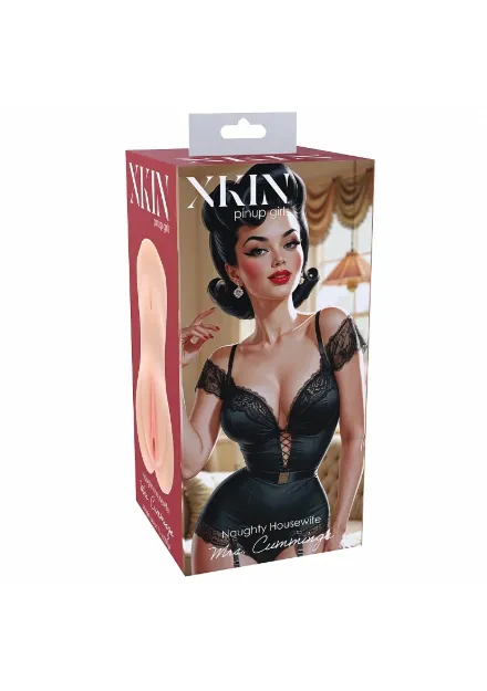 Picture of XKIN PINUP GIRLS - NAUGHTY HOUSEWIFE - MRS. CUMMINGS PEACH