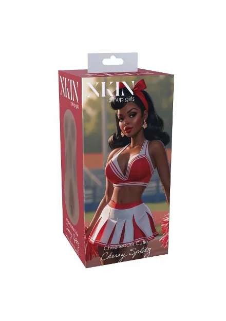 Picture of XKIN PINUP GIRLS - CHEERLEADER CUTIE - CHERRY SPLITZ BROWN