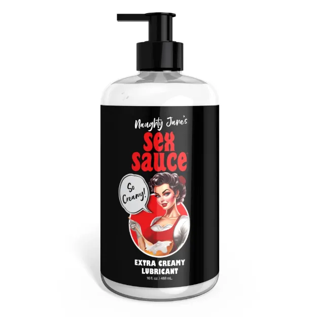 Picture of Naughty Jane's - Sex Sauce EXTRA Creamy Lubricant 8 oz