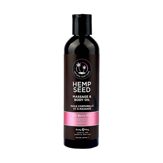 Picture of Hemp Seed Massage Oil - Zen Berry 8 oz
