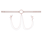 Picture of Sex & Mischief - Peaches 'n CreaMe Collar with Nipple Clamps