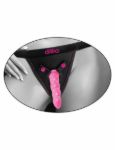 Picture of Dillio Perfect Fit Harness - Black/Pink