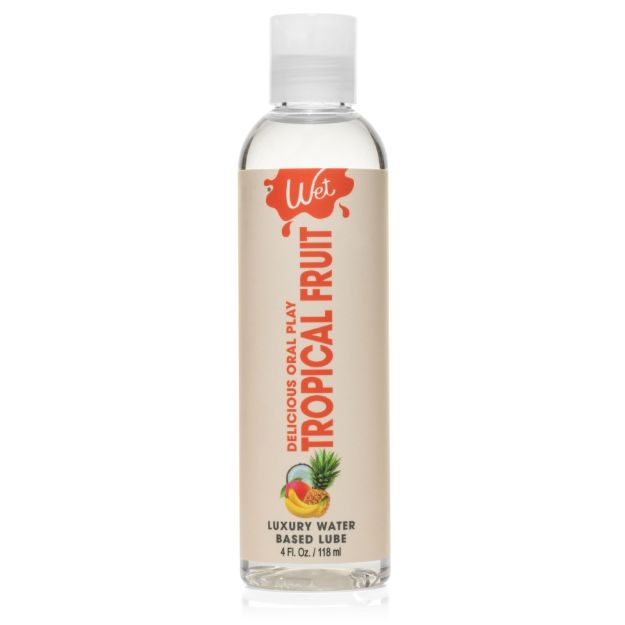 Picture of WET Delicious Oral Play Tropical Explosion Waterbased Flavored Lubricant 4Fl.oz