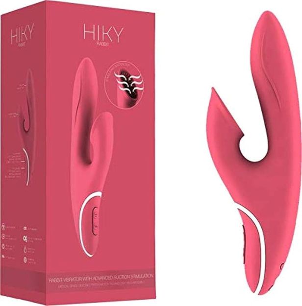 Picture of Shots - Hiky Rabbit Vibrator - Coral
