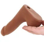 Picture of The Realistic 7 Inch Cock with Balls - Caramel