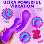 Picture of Bang! Gyro Silicone Rabbit Vibrator
