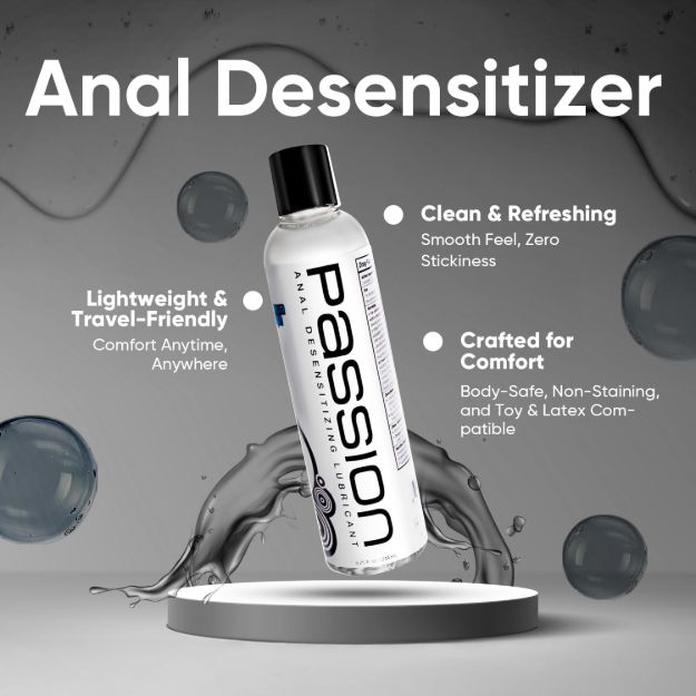 Picture of Passion Anal Numbing Lube 8 oz Maximum Strength