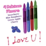 Picture of Play Pens Edible Body Paint - Fruit Flavoured 4pk