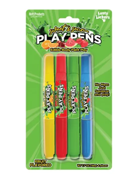 Picture of Play Pens Edible Body Paint - Sweet & Sour 4pk