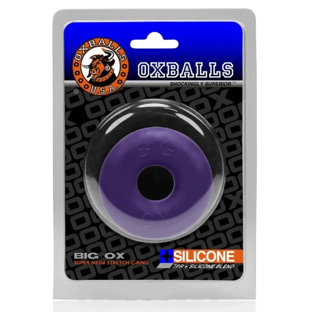 Picture of Oxballs - Big Ox Cock Ring - Eggplant