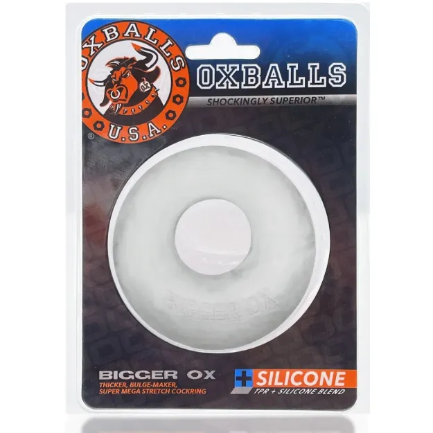 Picture of OXBALLS - BIGGER OX - THICKER BULDGE MAKER COCKRING - CLEAR