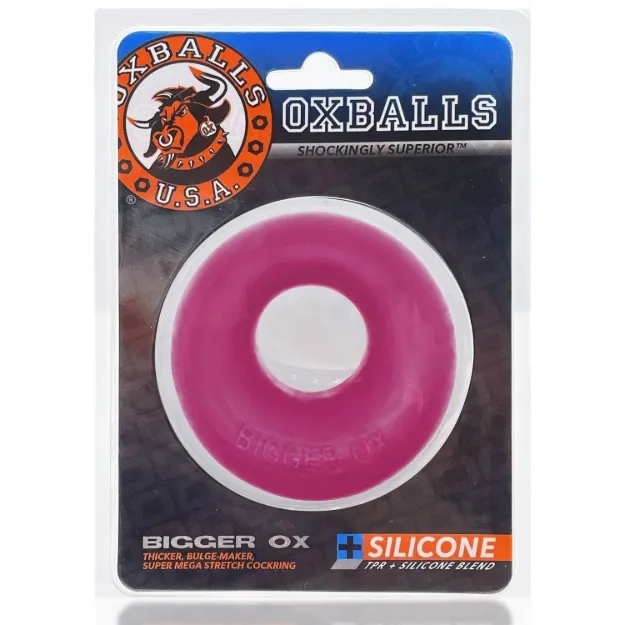 Picture of OXBALLS - BIGGER OX - THICKER BULDGE MAKER COCKRING - FUCSHIA