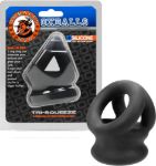 Picture of Oxballs - Tri-Squeeze 3-Ring Ballstretching Sling - Black Ice