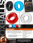 Picture of Oxballs - Sprocket Cock Ring - Black