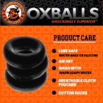 Picture of Oxballs - Fat Willy 3 Pack Jumbo Cockrings - Black
