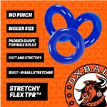 Picture of OXBALLS - FAT WILLY 3 PACK JUMBO COCKRINGS - BLUE