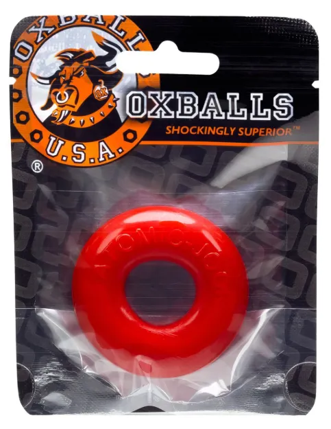 Picture of OXBALLS - DO-NUT-2 COCKRING - RED