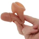 Picture of Blue Line- Super Real Penis Extension Sleeve - 5.25"
