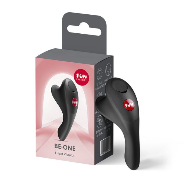 Picture of FUN FACTORY - BE-ONE FINGER VIBRATOR - BLACK