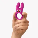 Picture of Fun Factory NOS Classic Vibrating Cock Ring - Magenta